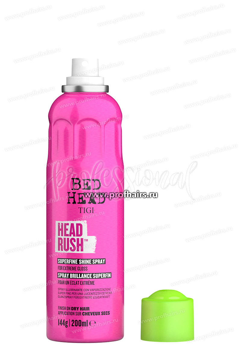 TIGI Bed Head Headrush Спрей для придания блеска волосам 200 мл.
