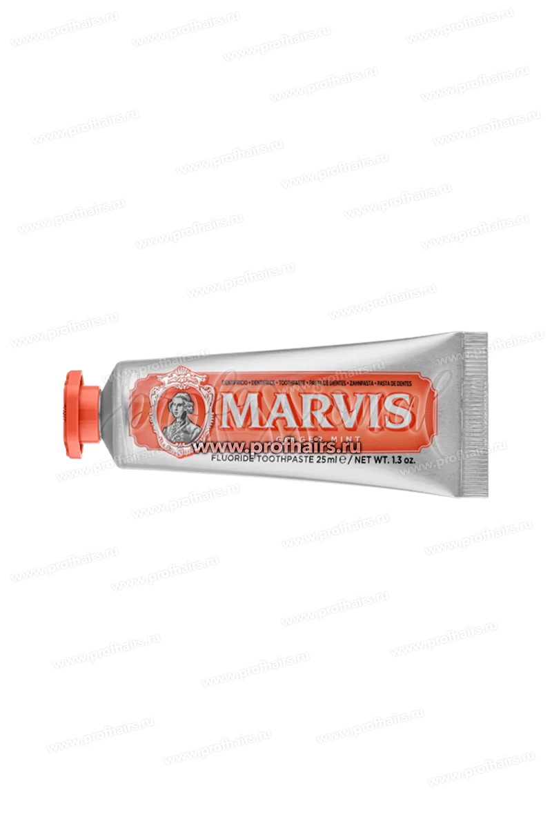 Marvis Зубная паста Ginger Mint Мята и Имбирь 25 мл.