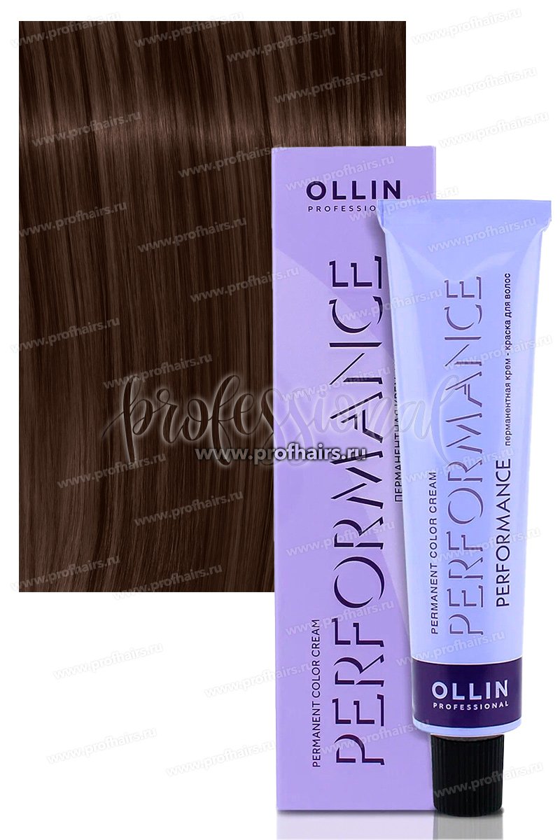 Ollin Performance 4/3 Шатен золотистый 60 мл.