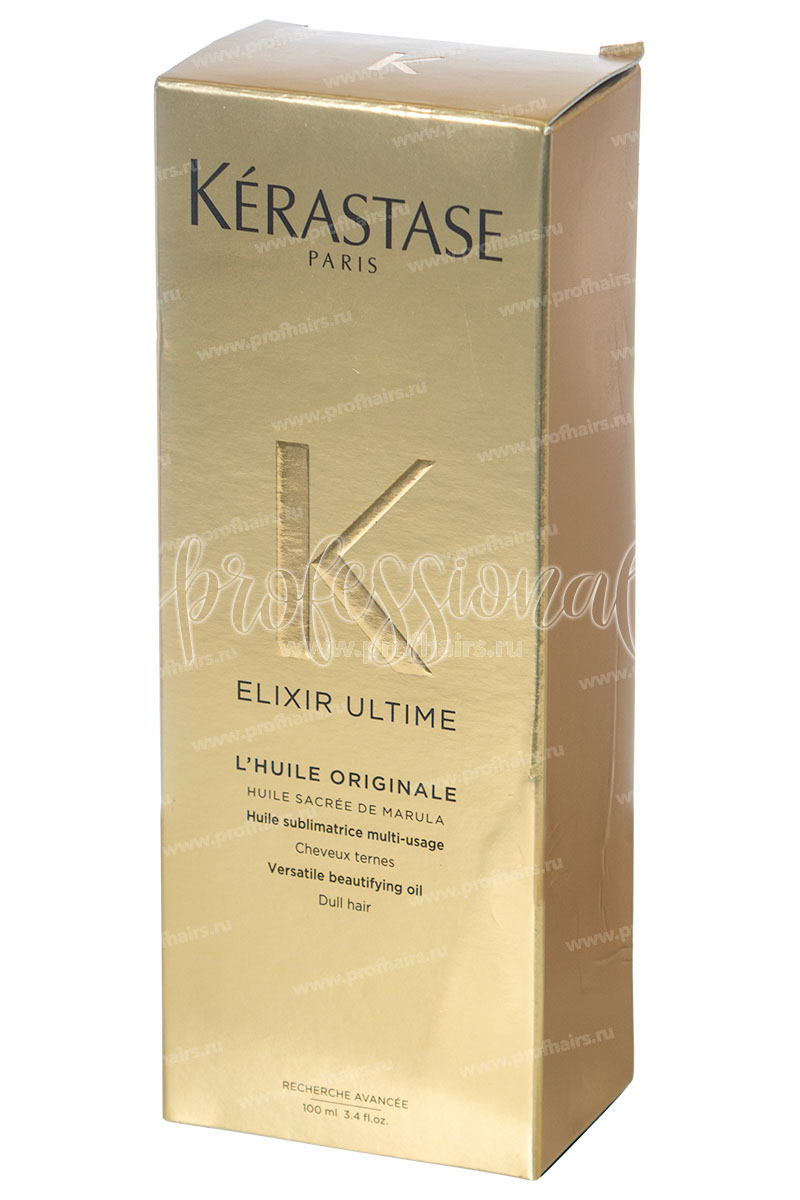 Kerastase Elixir Ultime Многофункциональное масло для всех типов волос 100 мл.