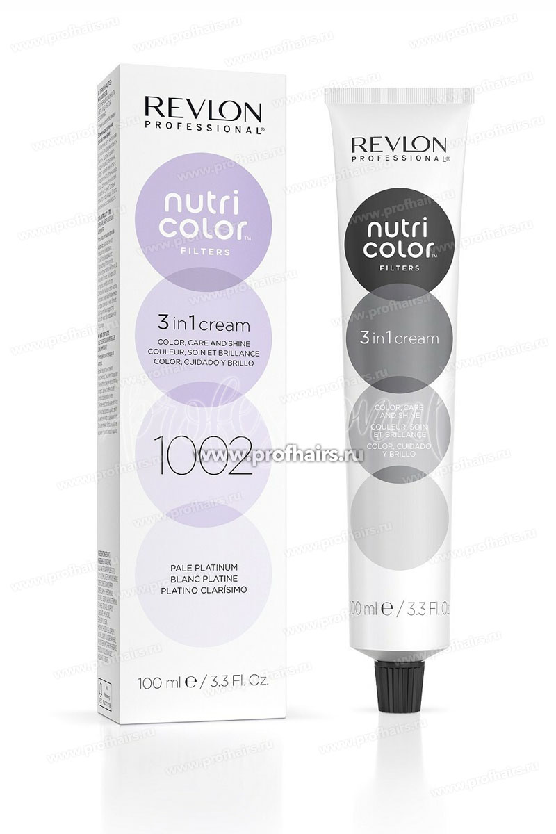 Revlon Nutri Color Filters 1002 Светлая платина 100 мл.