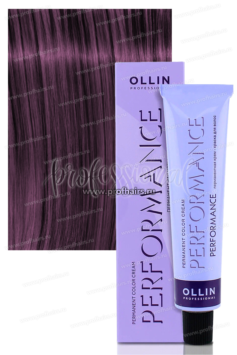 Ollin Performance 6/22 Темно-русый фиолетовый 60 мл.