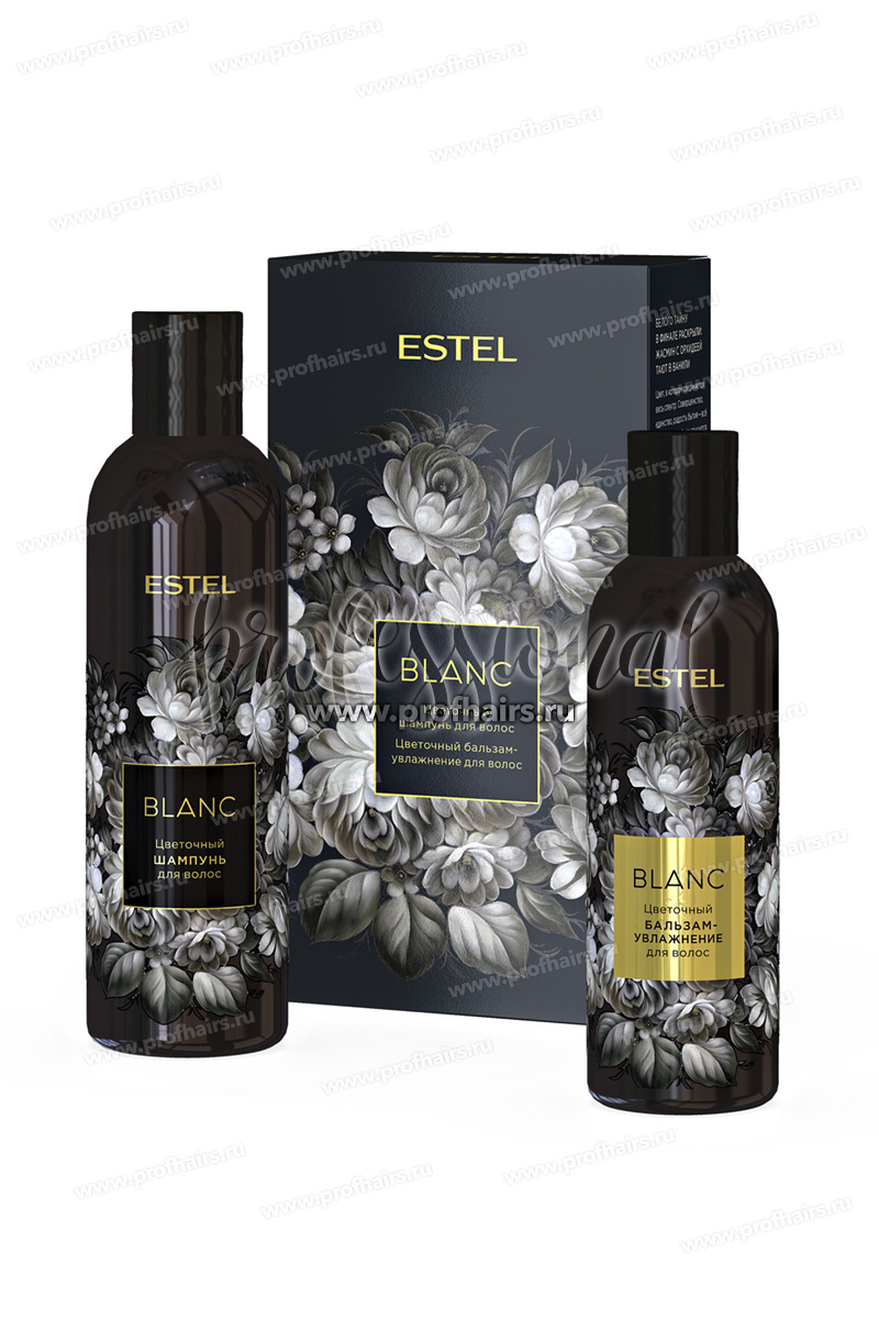 Estel Blanc Набор Цветочный шампунь для волос 250 мл.+Цветочный бальзам-увлажнение для волос 200 мл.