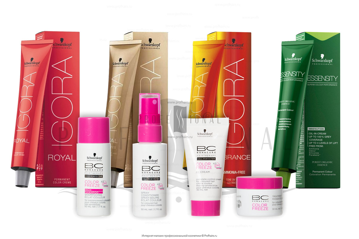 Краски Schwarzkopf и подарки Schwarzkopf Professional