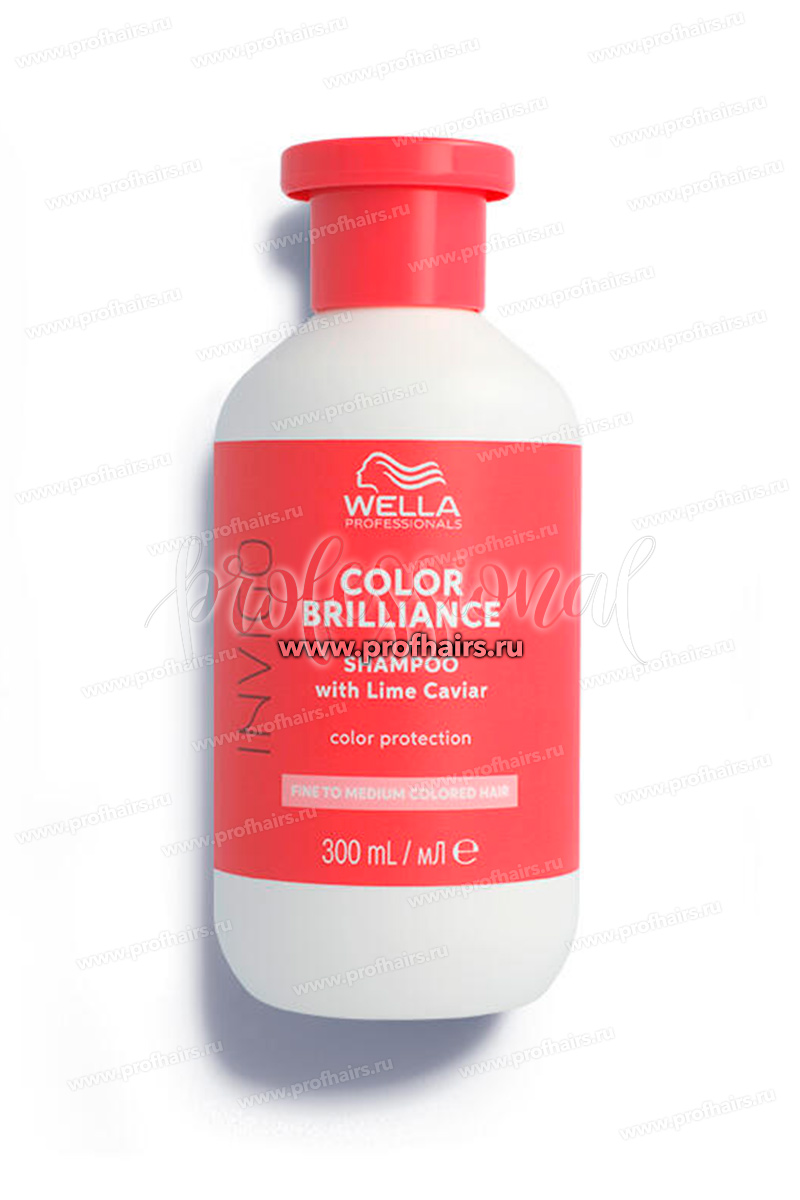 Wella Invigo Color Brilliance Шампунь для защиты цвета жестких волос 300 мл.