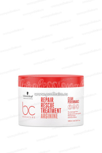 Schwarzkopf Bonacure Clean Performance Repair Rescue Arginine Маска для поврежденных волос 200 мл.
