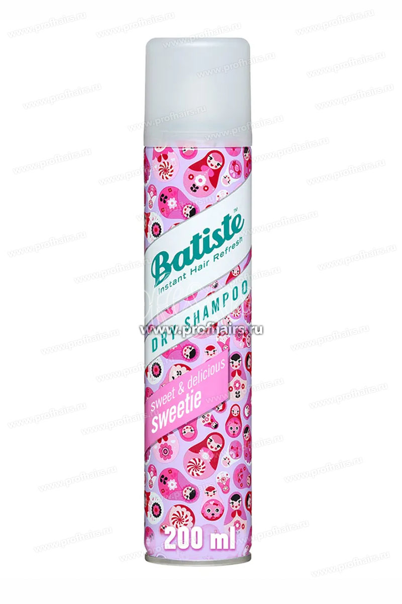 Batiste Dry Shampoo Sweetie Сухой шампунь, с ароматом сладкой свежести 200 мл.