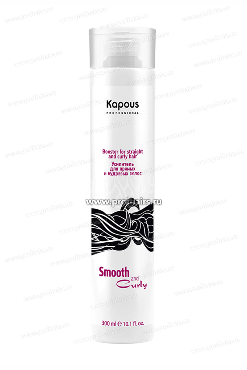 Kapous Smooth and Curly Усилитель для прямых и кудрявых волос двойного действия Amplifier 300 мл.