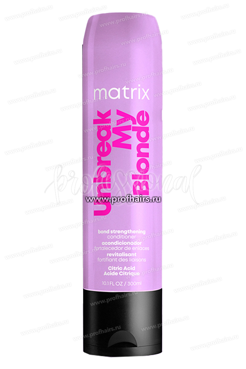 Matrix Total Results Unbreak My Blonde Conditioner Укрепляющий кондиционер для осветленных волос 300 мл.