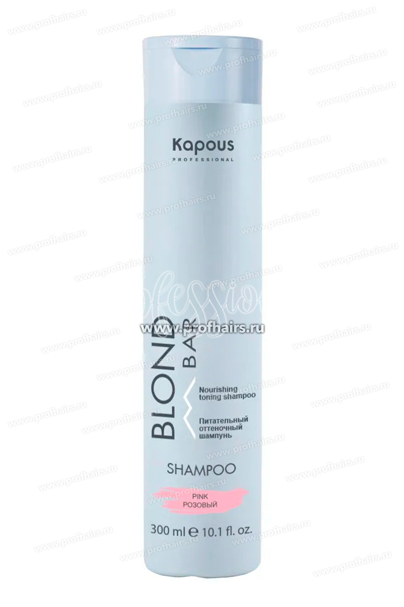 Kapous Blond Bar Оттеночный шампунь Розовый 300 мл.