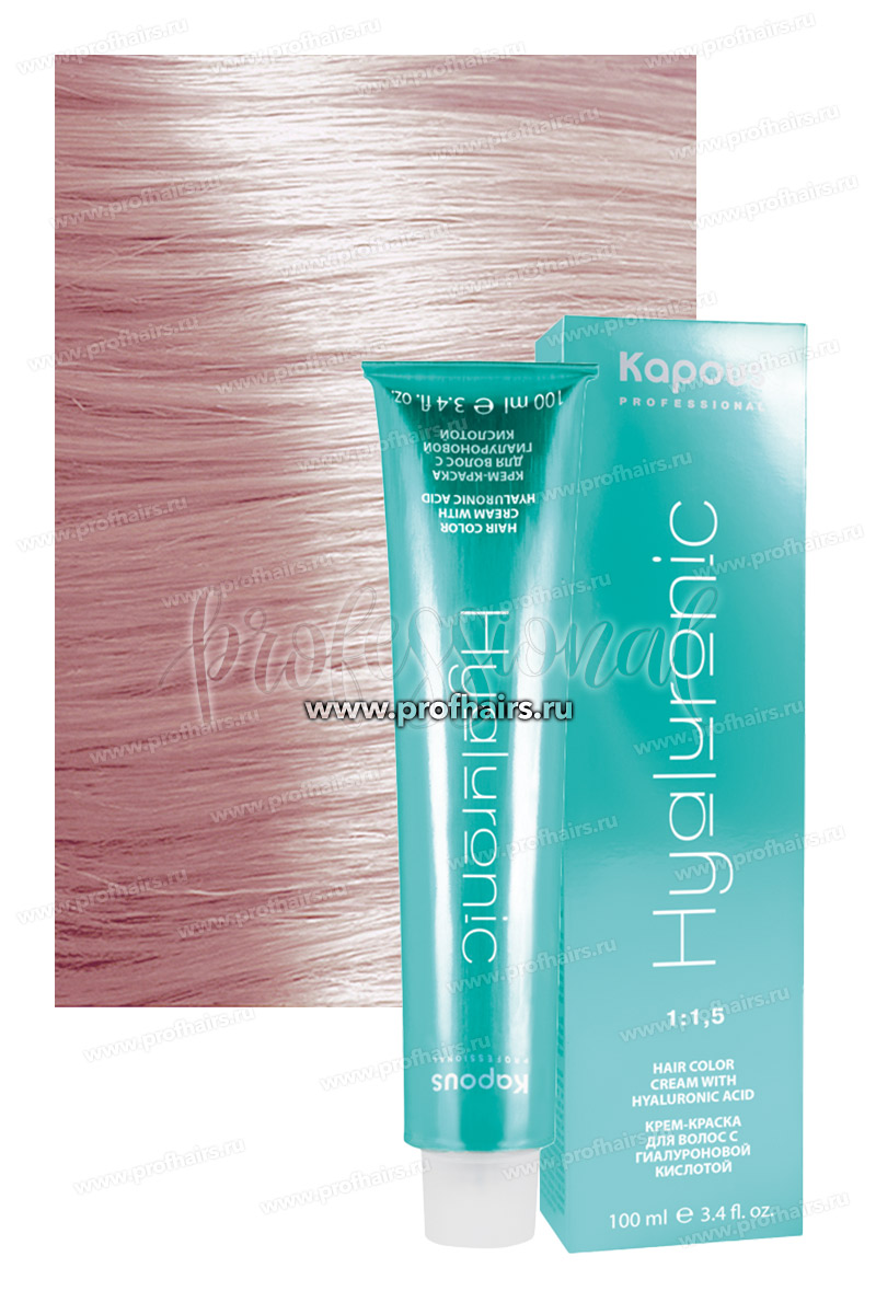 Kapous Hyaluronic Acid 10.086 Платиновый блондин пастельный латте 100 мл.