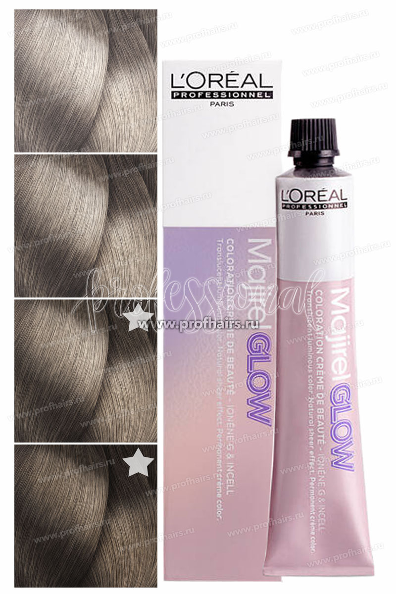 L'Oreal Majirel Glow Light Base .18 Серо-коричневый 50 мл.