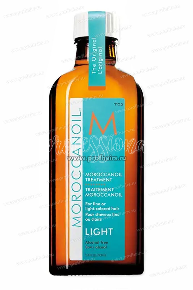 MoroccanOil Light Treatment Средство для тонких и светлоокрашенных волос 100 мл.