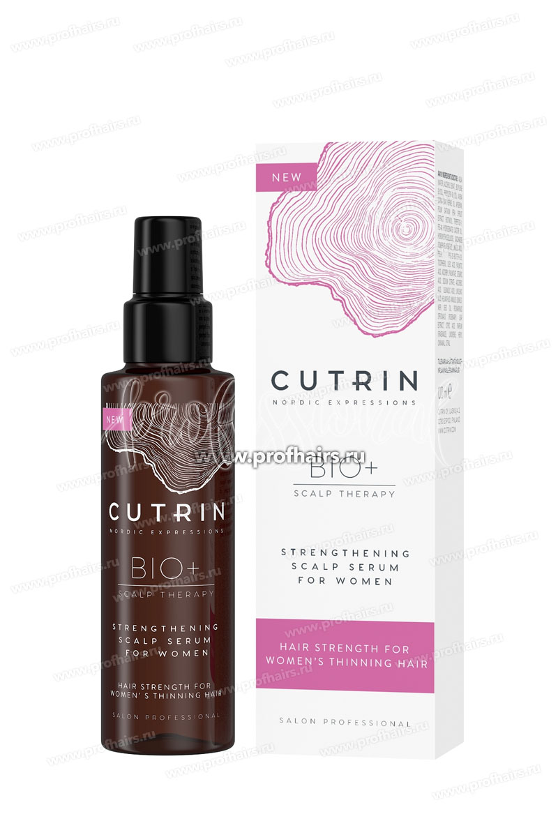 Cutrin Bio+ Strengthening Сыворотка-бустер для укрепления волос у женщин 100 мл.