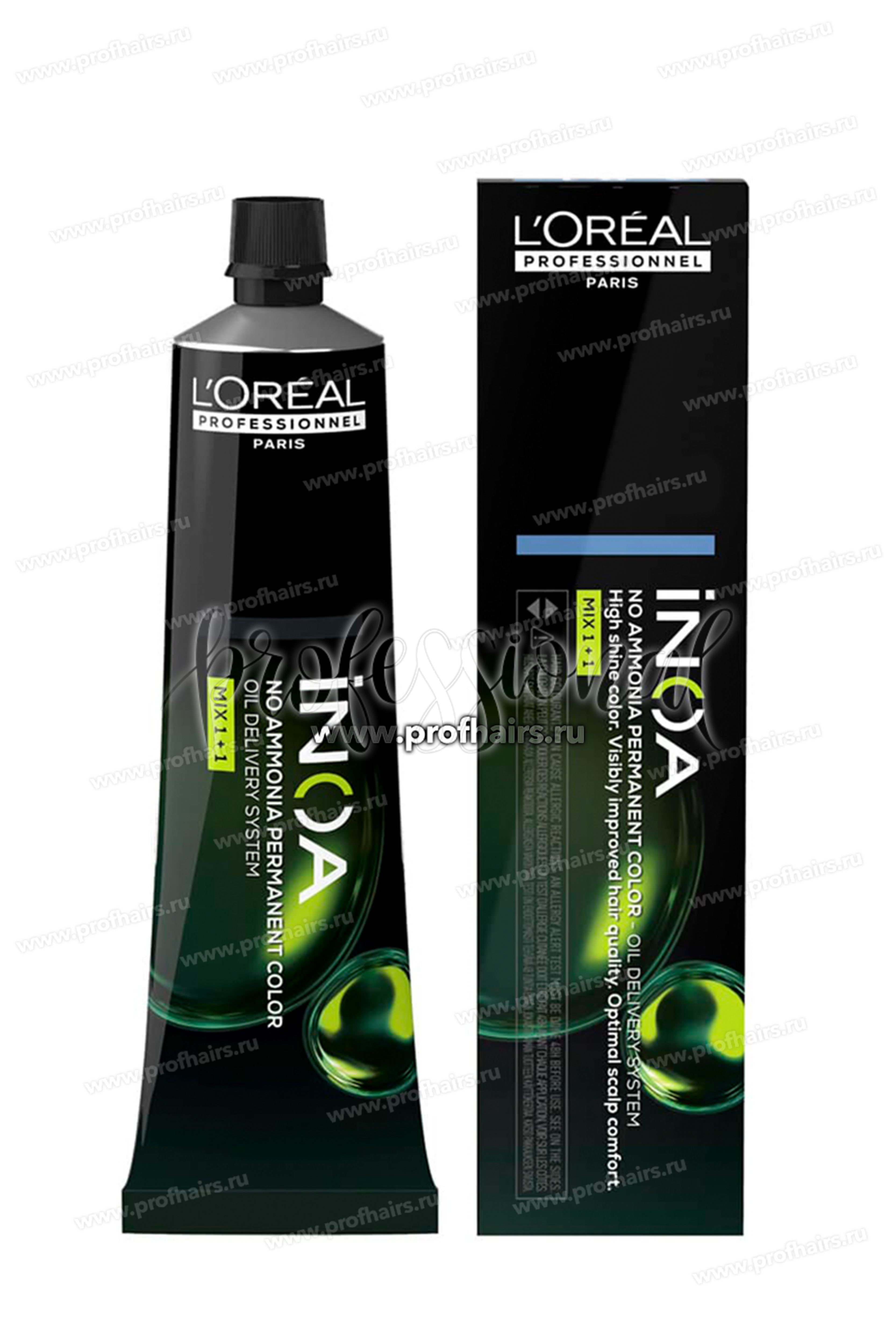 L'Oreal Inoa 8.1 светлый блондин пепельный 60 мл.