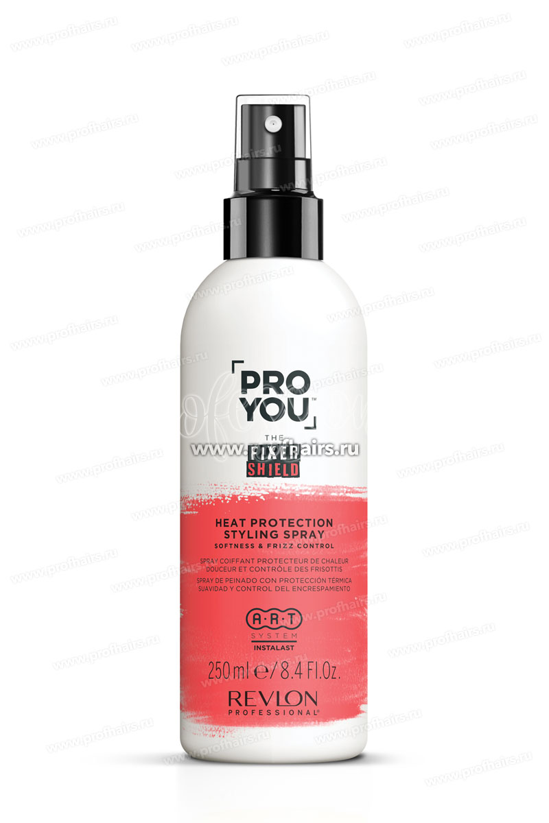 Revlon ProYou Fixer Shield Спрей термозащитный контролирующий пушистость волос 250 мл.