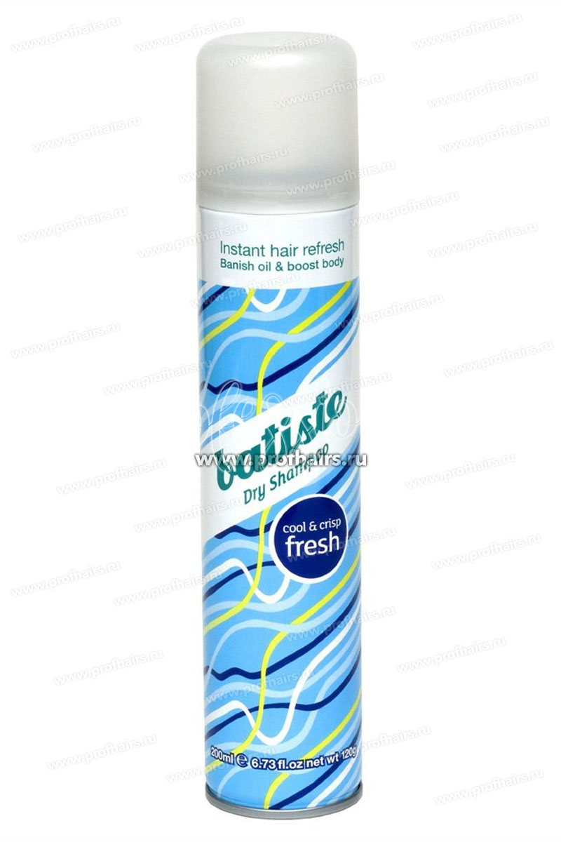 Batiste Dry Shampoo Fresh Сухой шампунь с освежающим ароматом 200 мл.