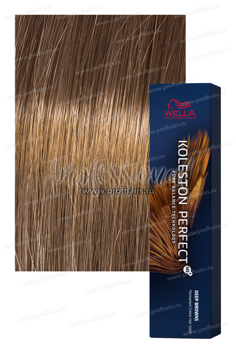 Wella Koleston Deep Brown 7/75 Блонд коричнево-махагоновый Светлый палисандр 60 мл.