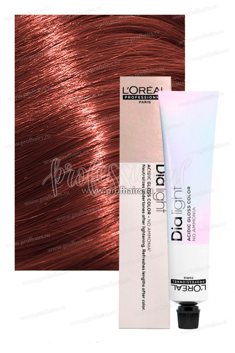 L'Oreal Dia Light 6.46 Темный блондин медно-красный 50 мл.