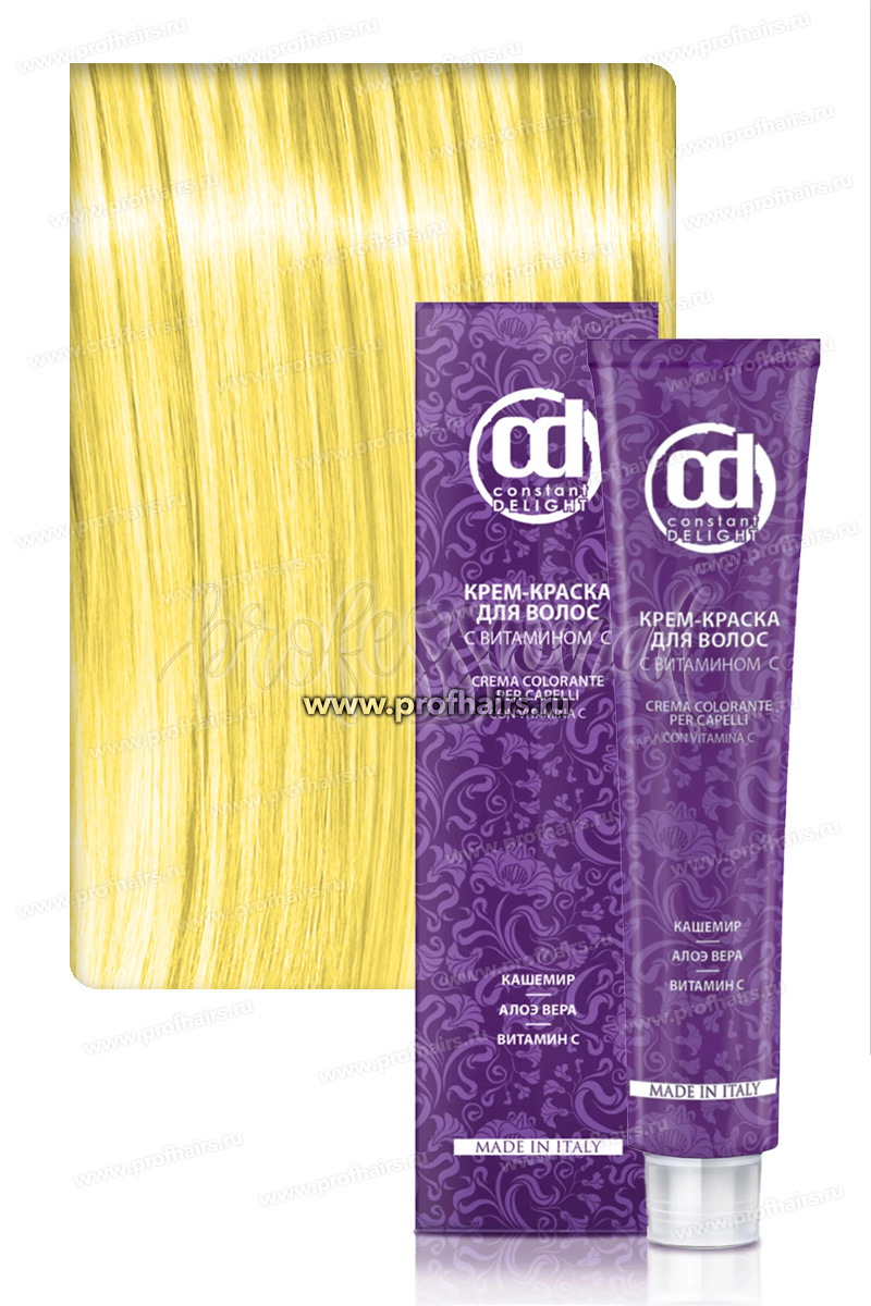 Constant Delight Крем-краска для волос с витамином С 0/53 Микстон лимон 60 мл.
