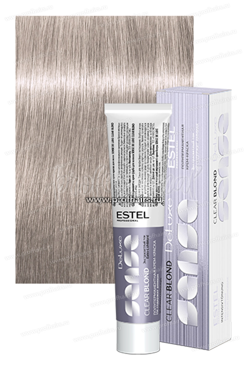 Estel Sense Clear Blond DeLuxe 11/16 Очень светлый блондин пепельно-фиолетовый 60 мл.