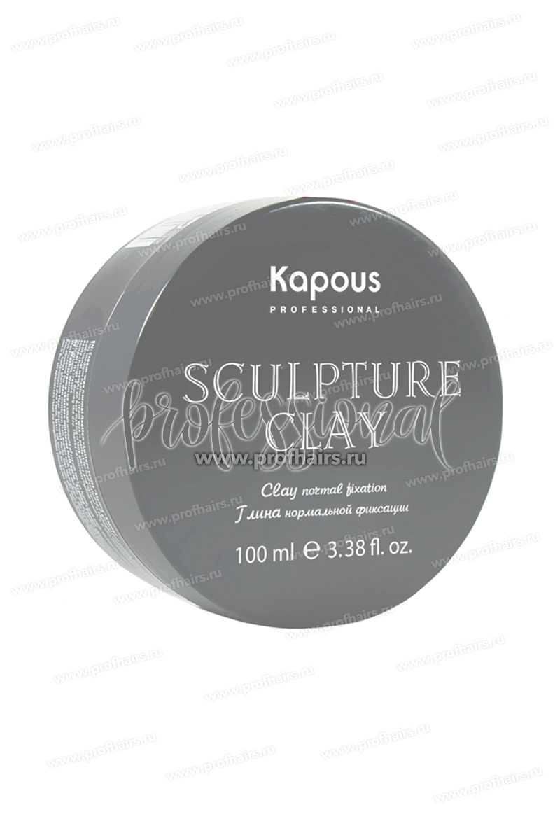 Kapous Styling Sculpture Clay Глина для укладки волос нормальной фиксации 100 мл.