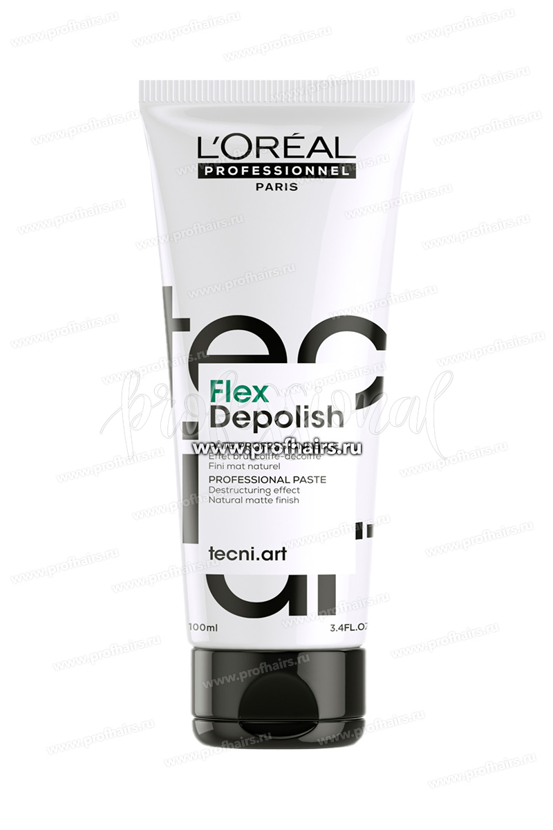 L'Oreal TecniArt Depolish Реконструирующая паста 100 мл.