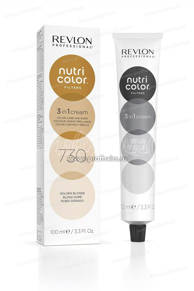 Revlon Nutri Color Filters 730 Золотистый блондин 100 мл.