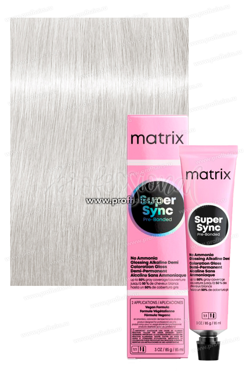 Matrix SoColor Sync Pre-Bonded SPA Пастельный пепельный 90 мл.