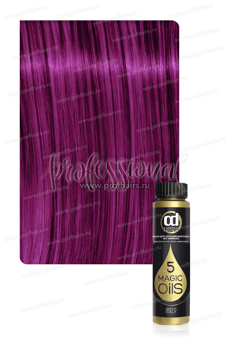 Constant Delight 5 Magic Oil Масло для окрашивания волос без аммиака Фиолетовый 50 мл.