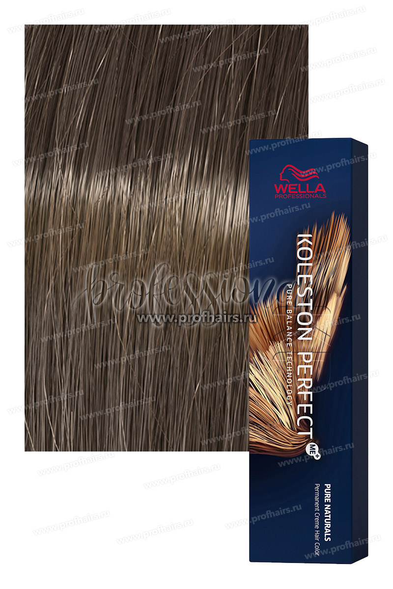 Wella Koleston Pure Natural 5/0 Светло-коричневый натуральный 60 мл.