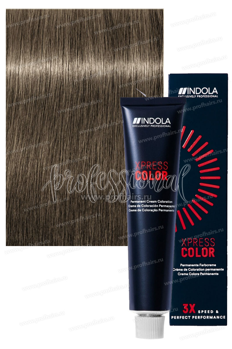 Indola Xpress Color 6.2 Темный русый перламутровый 60 мл.