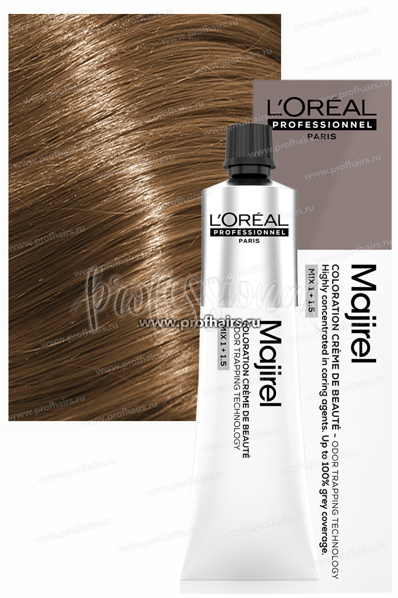 L'Oreal Majirel 8.13 Светлый блондин пепельно-золотистый 60 мл.