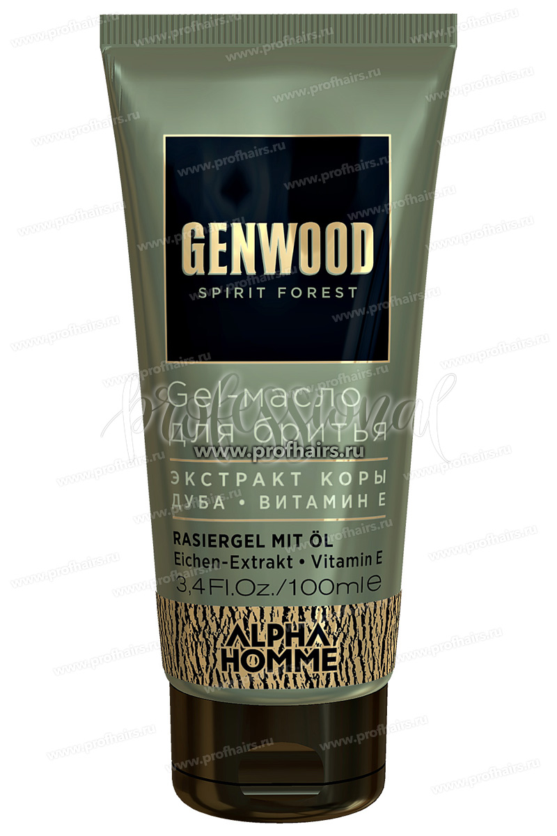 Estel Alpha Homme Genwood Gel-масло для бритья 100 мл.