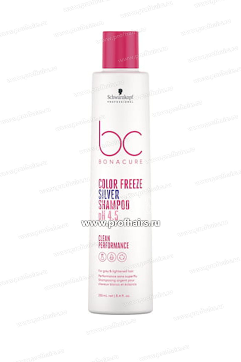 Schwarzkopf Bonacure Clean Performance Color Freeze Silver pH 4.5