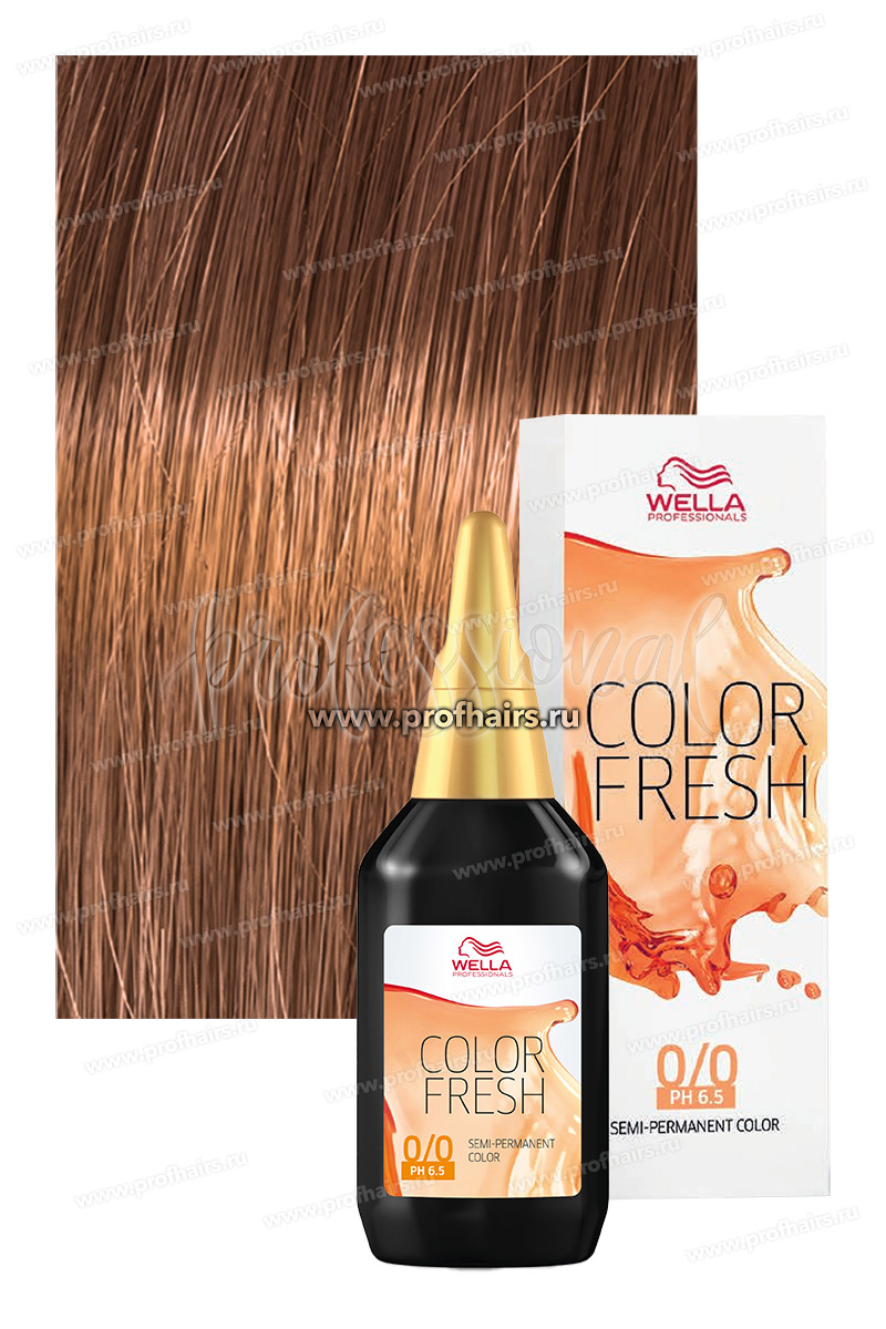 Wella Color Fresh оттеночная краска 7/47 Светлый гранат 75 мл.