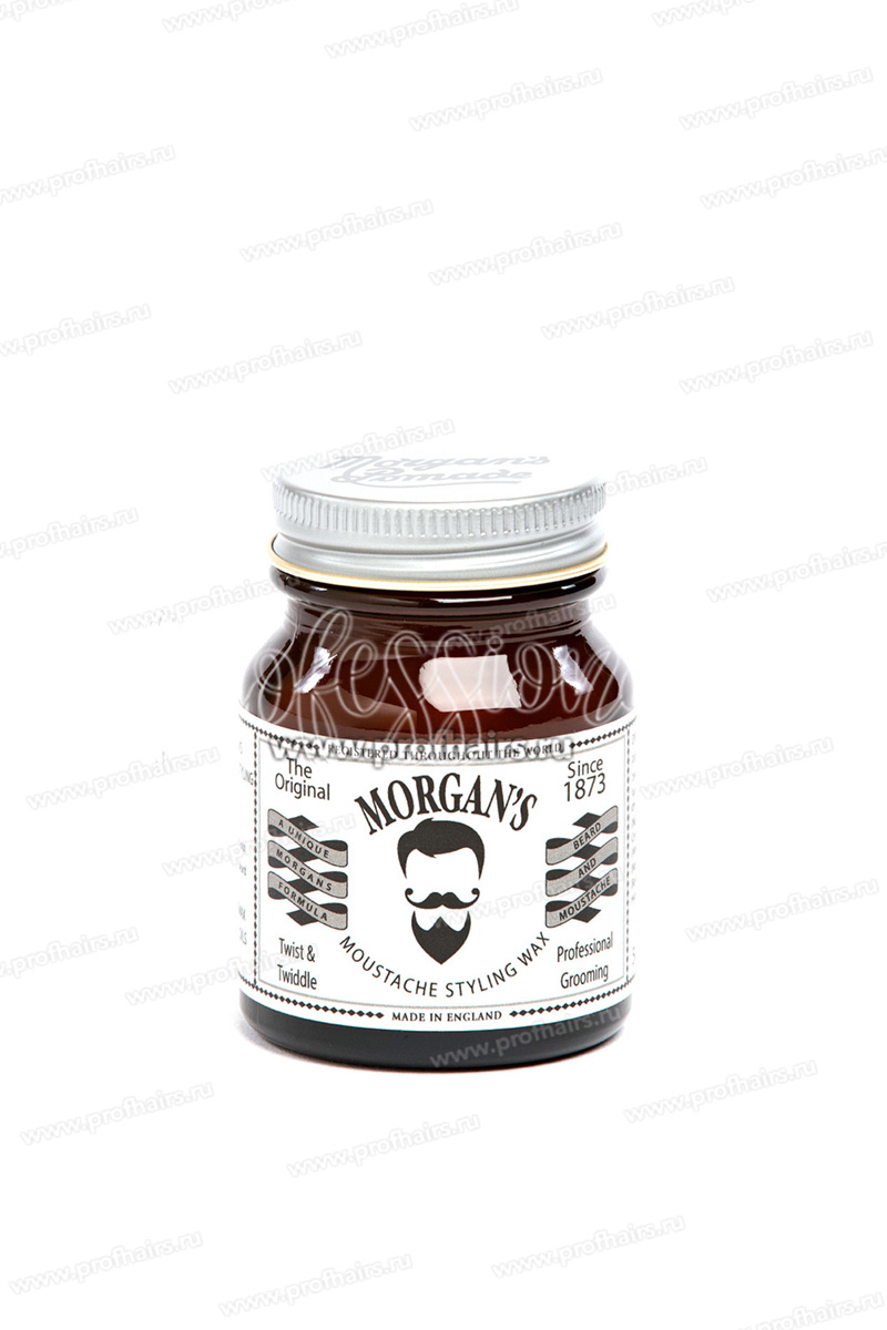 Morgan's Moustache Styling Wax Воск для укладки усов Twist and Twiddle 50 г.