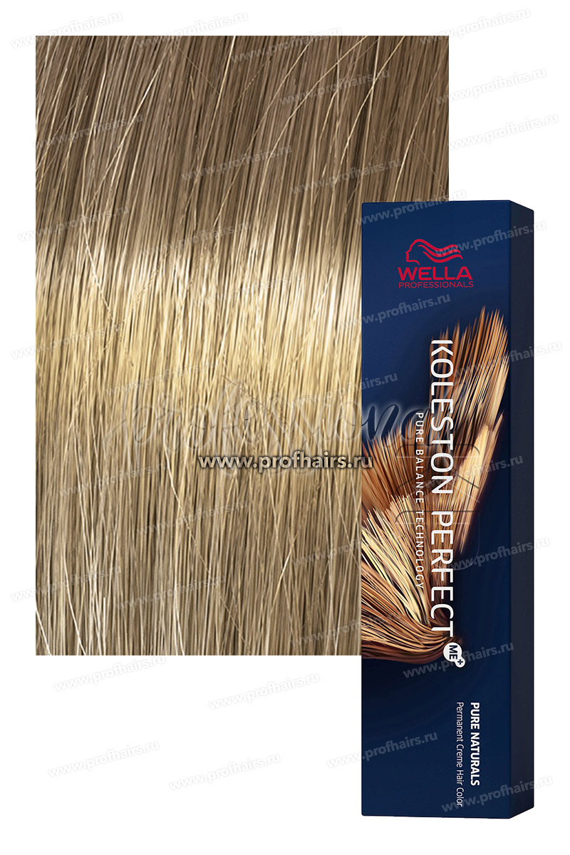 Wella Koleston Pure Natural 8/01 Светлый блонд натуральный пепельный Миндаль 60 мл.