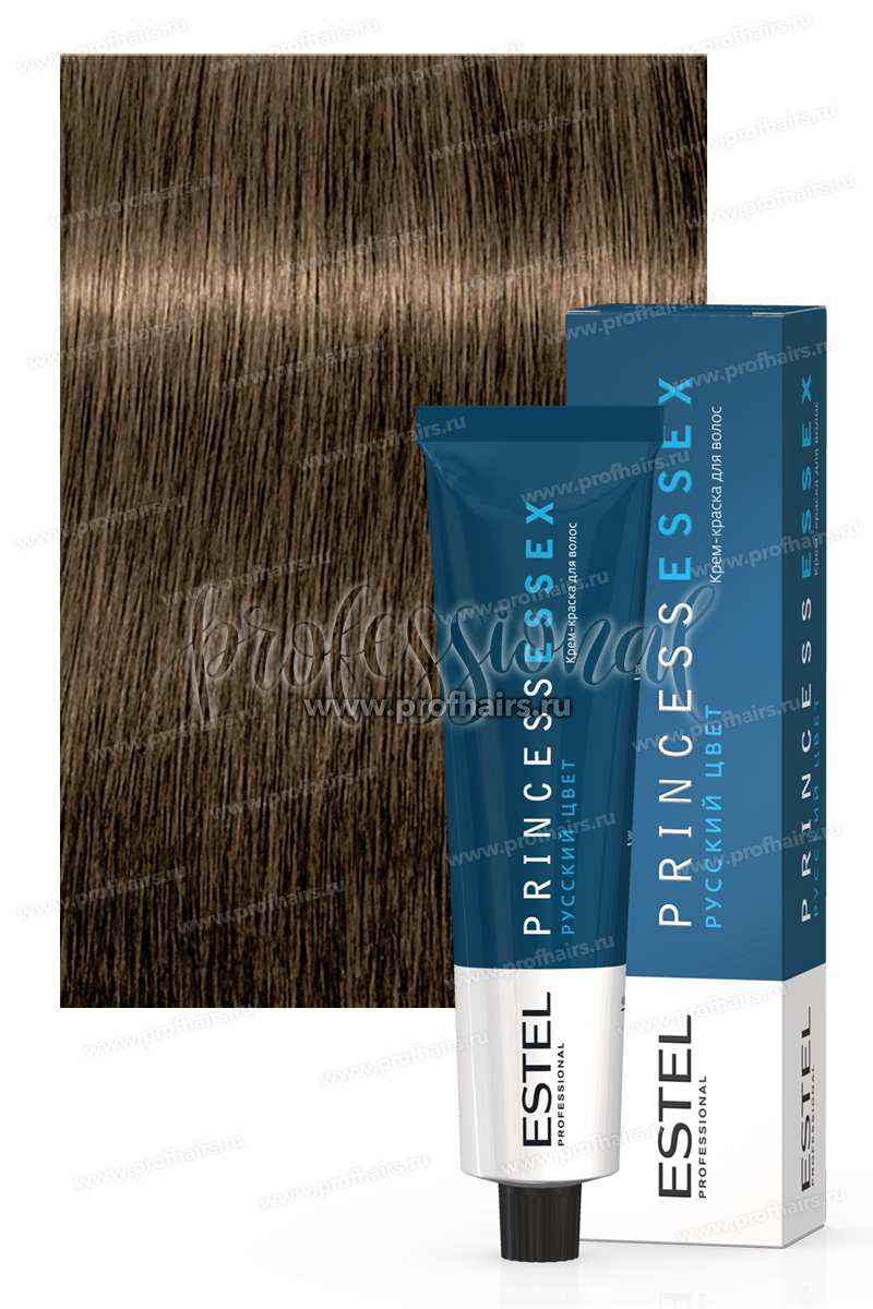 Estel Princess Essex 6/0 Темно-русый Крем-краска для волос 60 мл.