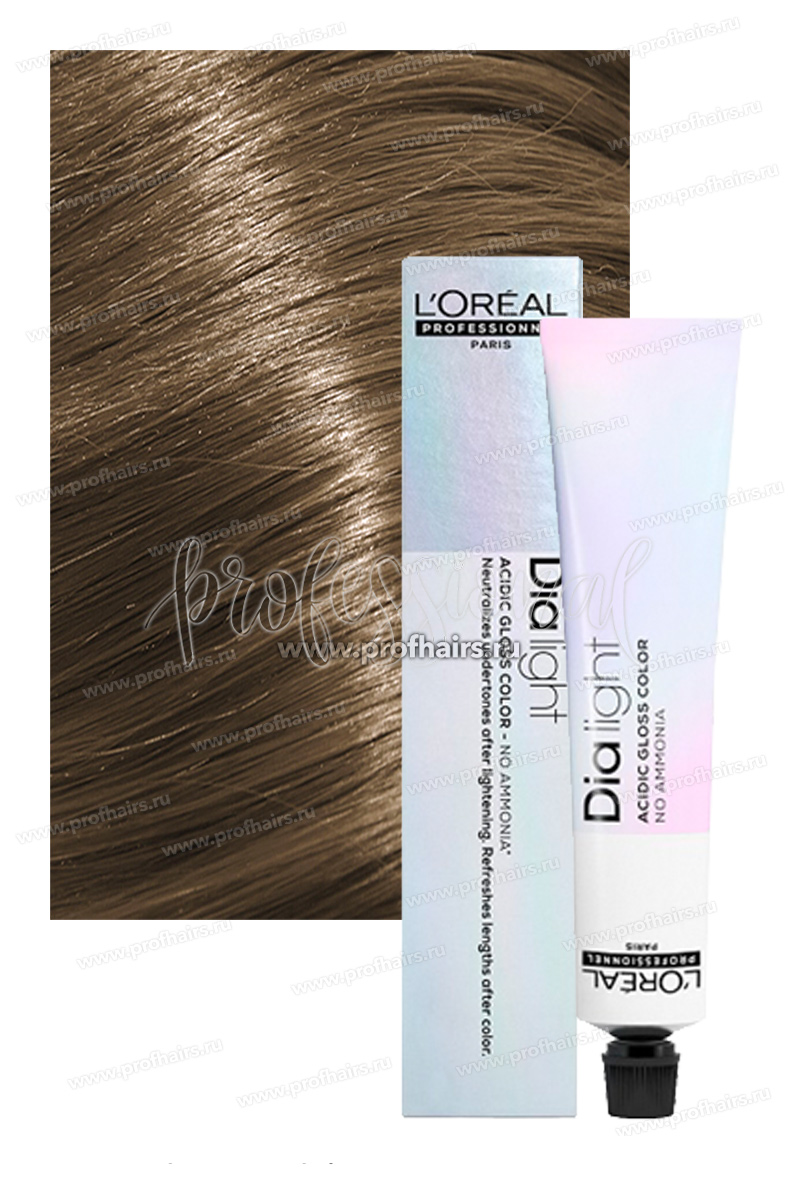 L'Oreal Dia Light 7.01 Блондин натуральный пепельный 50 мл.