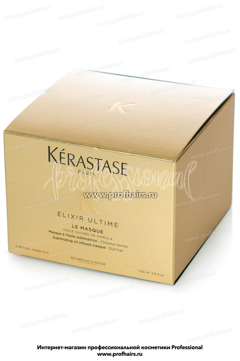 Kerastase Elixir Ultime Masque Маска на основе масел для всех типов волос 200 мл.
