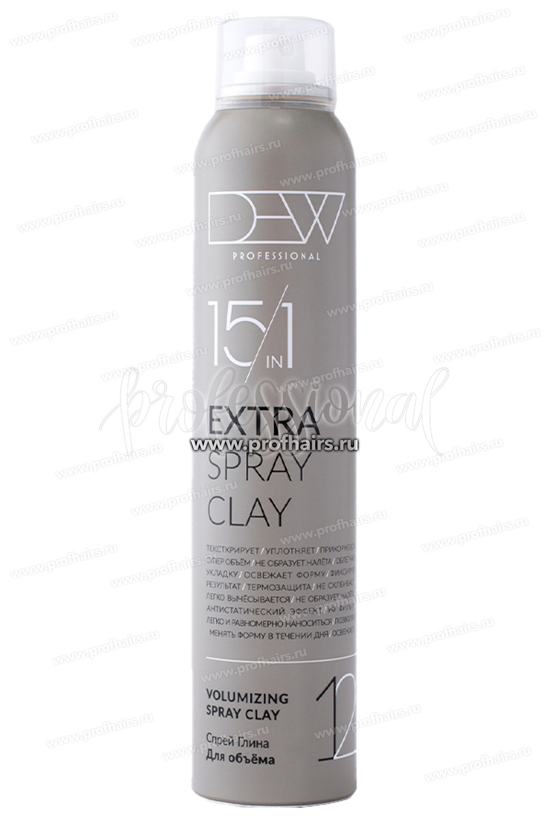 Dew Professional Extra Spray Clay 15 в 1 Спрей Глина для объема волос 200 мл.