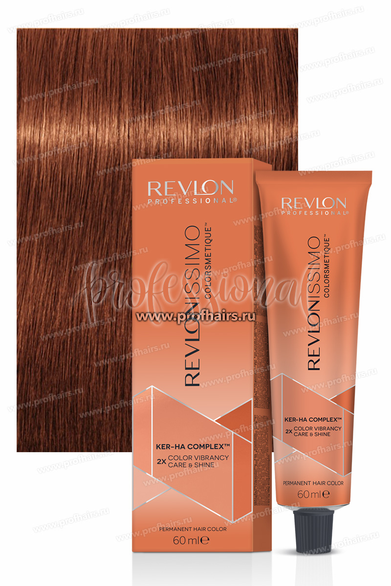 Revlon Revlonissimo Colorsmetique тон 7.43 Блондин насыщенный медно-золотистый