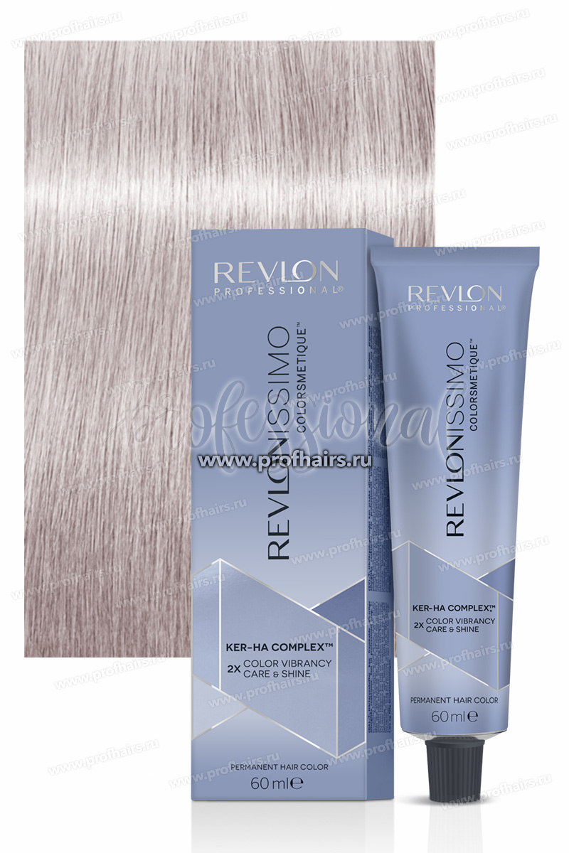 Revlon Revlonissimo Colorsmetique Intense Blonde 1212MN Iridescent Grey Переливающийся серый Пепельно-перламутровый блондин