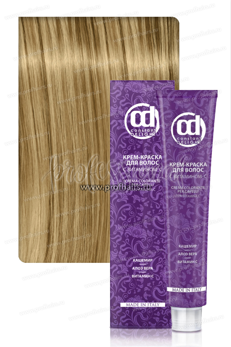 Constant Delight Крем-краска для волос с витамином С 9/05 Блондин натурально-золотистый 100 мл.