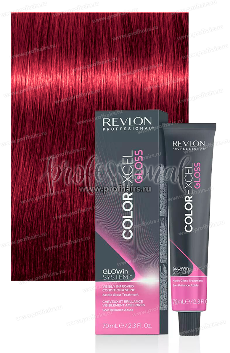 Revlon Color Excel Gloss 6.660 Кислотный краситель Рубиновый огонь 70 мл.