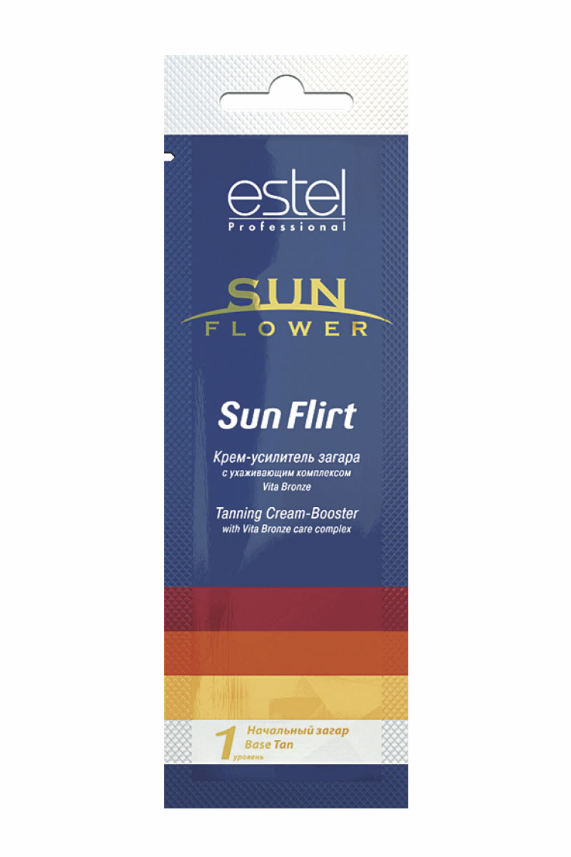 Estel Sun Flirt  SOL 1 Крем-усилитель загара в солярии 15 мл.
