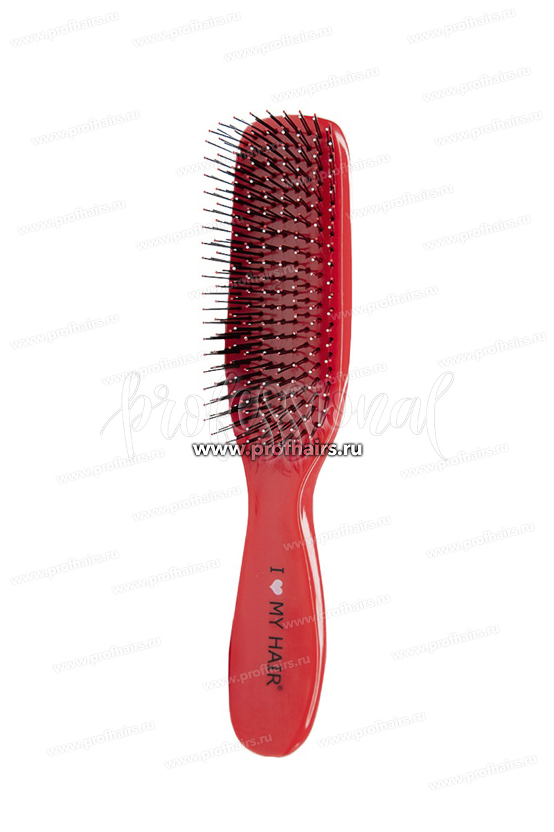 Ginko Spider Classic 1501 Щетка для расчесывания волос Красная Размер М