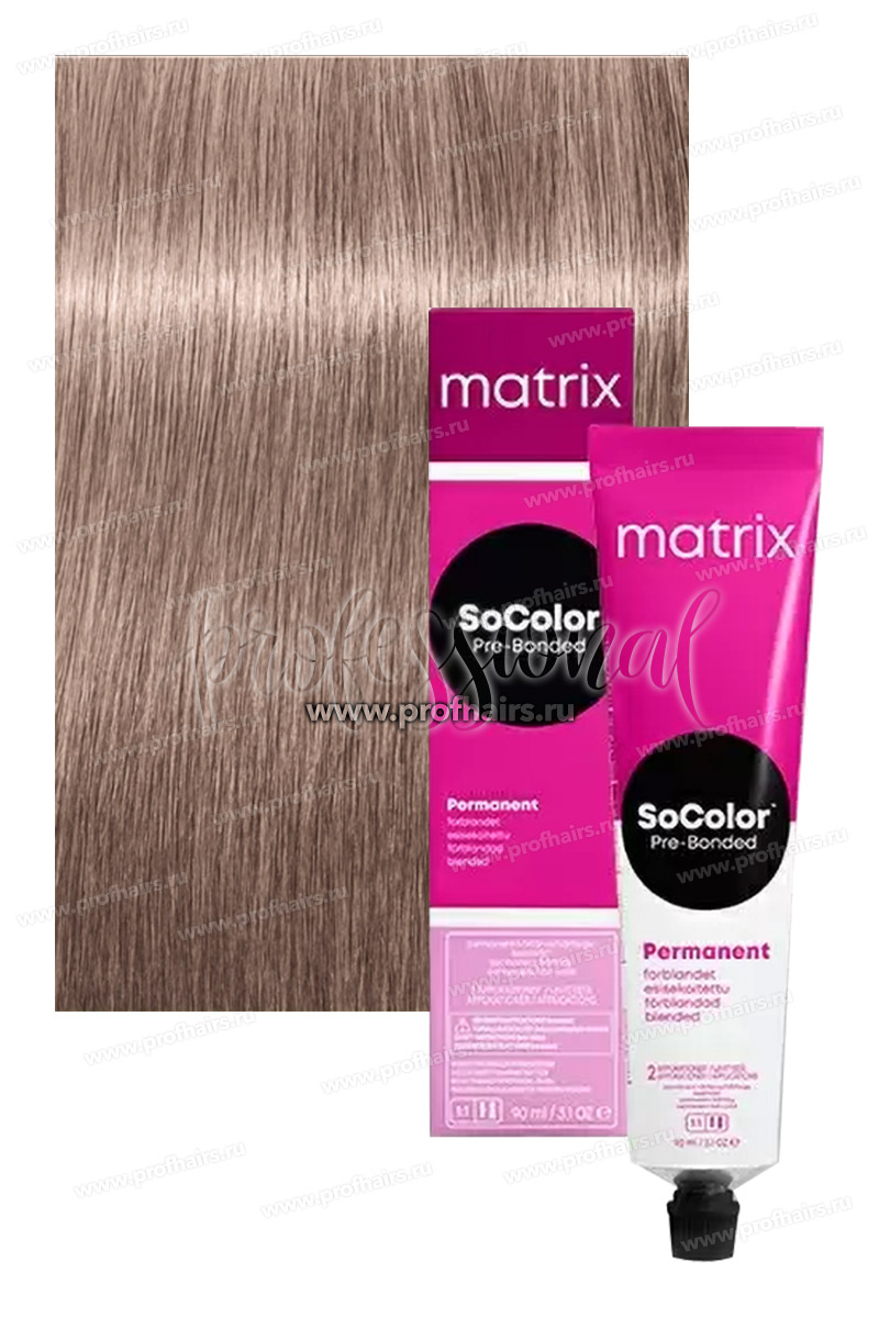 Matrix SoColor Pre-Bonded 10MM Очeнь очень светлый блондин мокка мокка 90 мл.