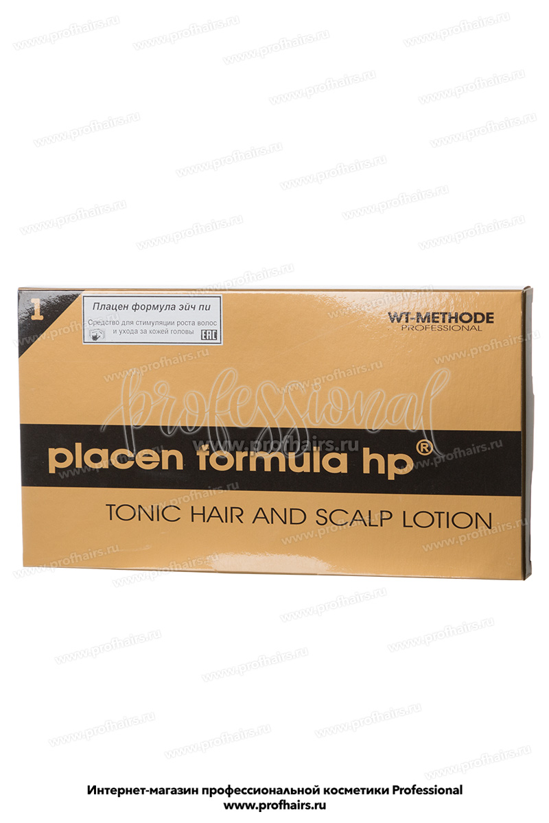 WT-Methode Placen Formula HP (1) Средство для стимуляции роста волос 12*10 мл.